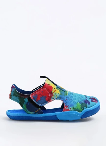 DUDİNO QUEEN BURNU KAPALI UNİSEX TEKSTİL COCUK SANDALET - 2