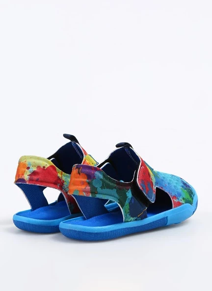 DUDİNO QUEEN BURNU KAPALI UNİSEX TEKSTİL COCUK SANDALET - 8