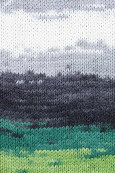 1 Adet Favori Batik El Örgü Ipliği 100 Gr 903 - 2