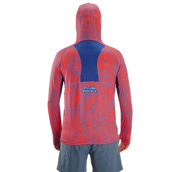 Fujin Rolla S24 Buff&Hoodie Swordfish Red  Medium - 3
