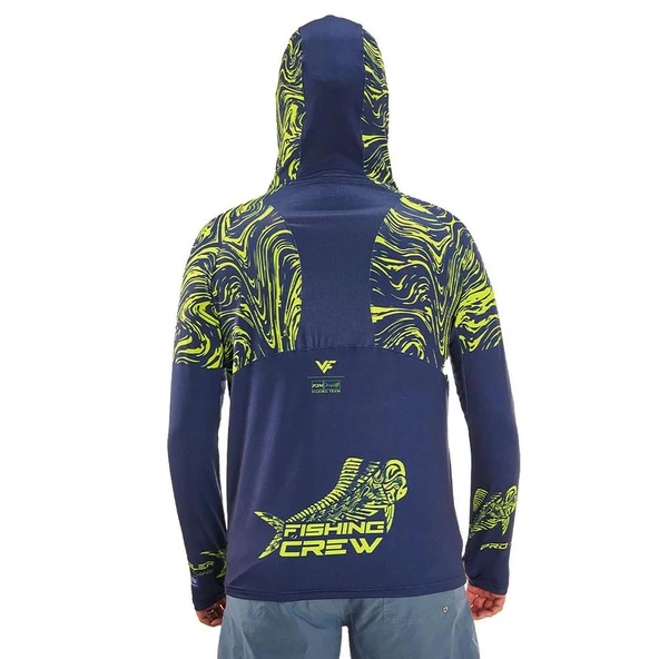Fujin Pro Angler S24 Hooded Izohips Green  XX Large - 3