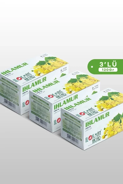 Ihlamur Çayı 20 'Li Süzen Poşet 3lü set, Lokman Aktar