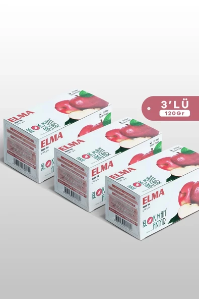 Elma Çayı 20 'Li Süzen Poşet 3lü set, Lokman Aktar