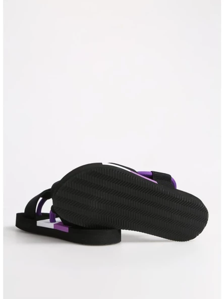 BENETTON 10214 HAFİF TABAN PARMAK ARASI KETEN KADIN SANDALET - 6