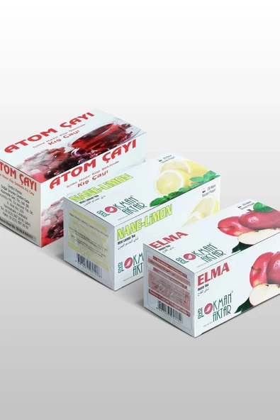 Atom, Nane Limon, Elma Çayı 20 'Li Süzen Poşet 3lü set