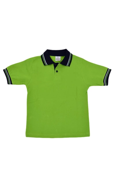 Kolej Polo Yaka Tişört Açık Yeşil BGL-K-YS-1 - 2