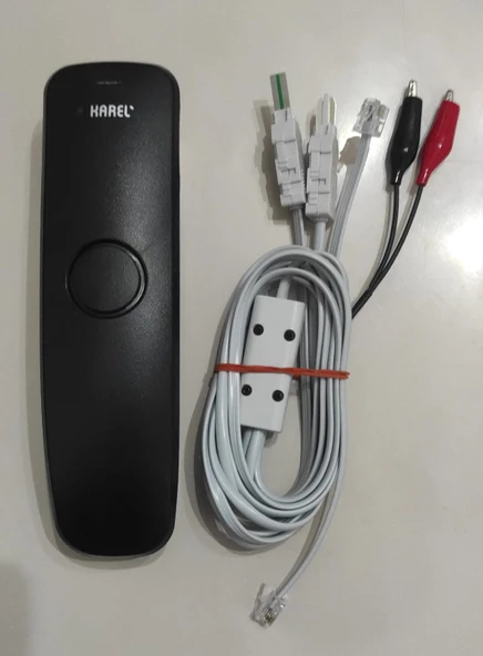 KAREL Test Telefonu siyah (kesmeli Kesmesiz Test Kablolu özel yapım) - 2