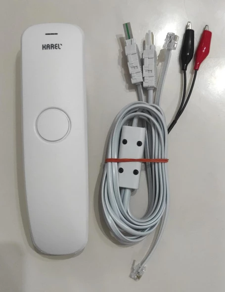 KAREL Test Telefonu BEYAZ (kesmeli Kesmesiz Test Kablolu özel yapım) - Resim 2