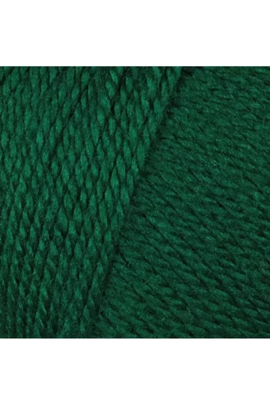 1 Adet Dora El Örgü İpi Yünü 100 gr 068 Yeşil - Resim 2