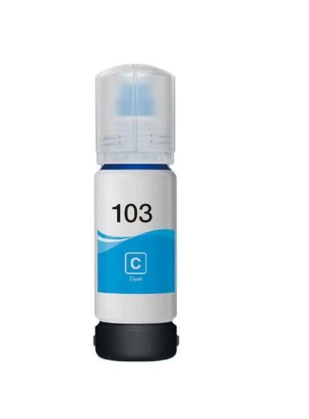 Epson Muadil T103 Mavi ŞİŞELİ MÜREKKEP (70 ml )