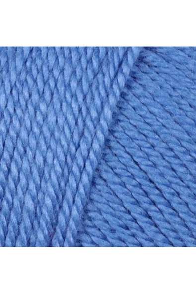 1 Adet Dora El Örgü İpi Yünü 100 gr 015 Mavi - 2