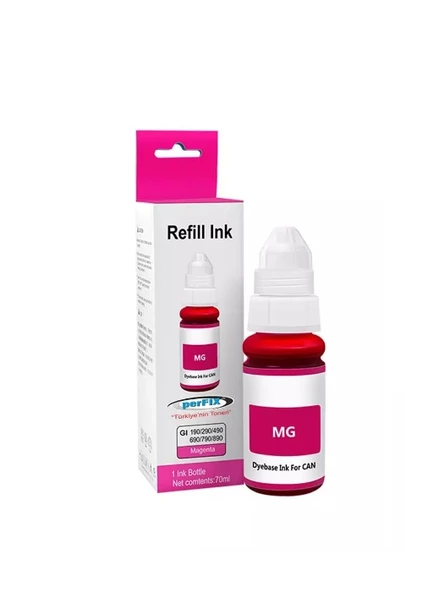 CGI-490M - KIRMIZI ŞİŞELİ 790 - 190 - MÜREKKEP 70ml (Canon Muadil) ürün görseli 1