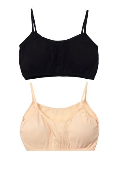 Kız Çocuk Ip Askı Pedli Büstiyer Ilk Sütyen Alıştırma Sütyeni 2 Li