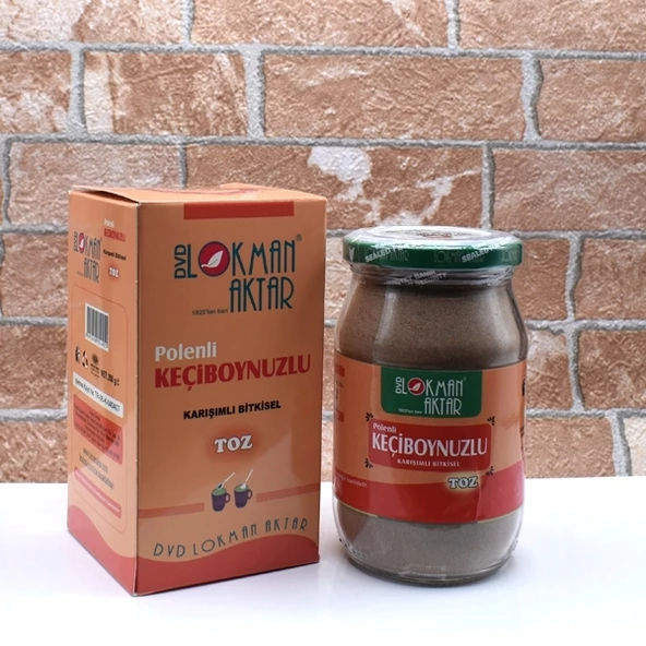 Polenli Keçiboynuzlu Karışımlı Toz 130g, Lokman Aktar