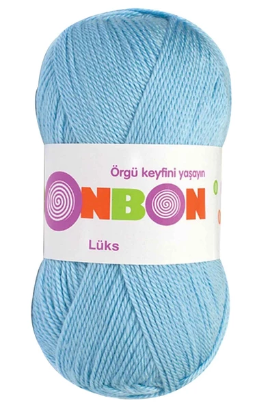 1 Adet Lüks Patik İpi Yünü Mavi 98231