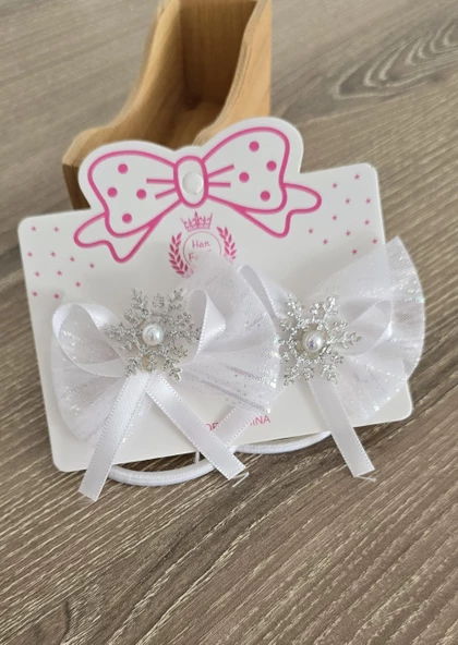 Kartaneli Kız Çocuk Toka 2li - Resim 2