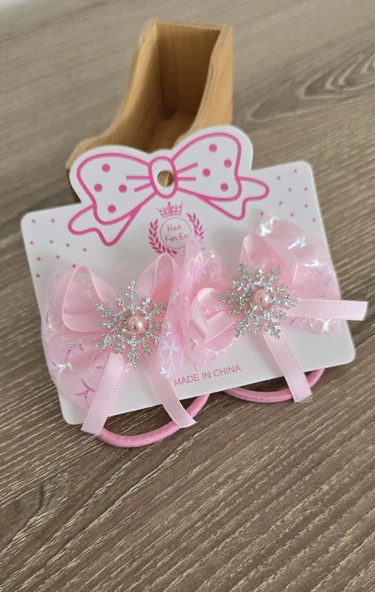 Kartaneli Kız Çocuk Toka 2li - Resim 6