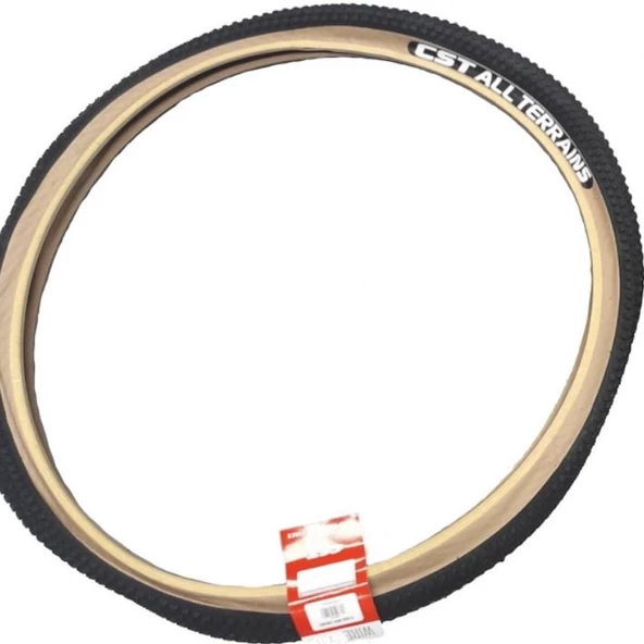 CST Dış Lastik Bisiklet CST C1820 27.5x2,10 Kahverengi Yanak AMBER YANAK Açık Kahve - 2