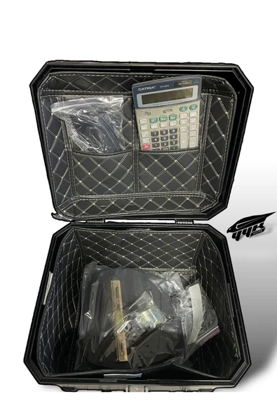 Tex 70055 Abs 45.lt Siyah Bagaj Motosiklet Arka Çanta - 3