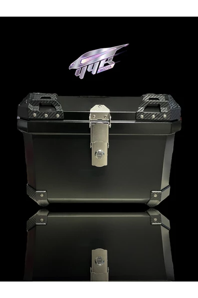 Tex 70055 Abs 45.lt Siyah Bagaj Motosiklet Arka Çanta - 6