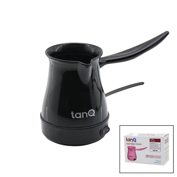 TANQ DURU TCM-2023 ELEKTRİKLİ KAHVE MAKİNESİ PLASTİK CEZVE  700W   330ML (4593)