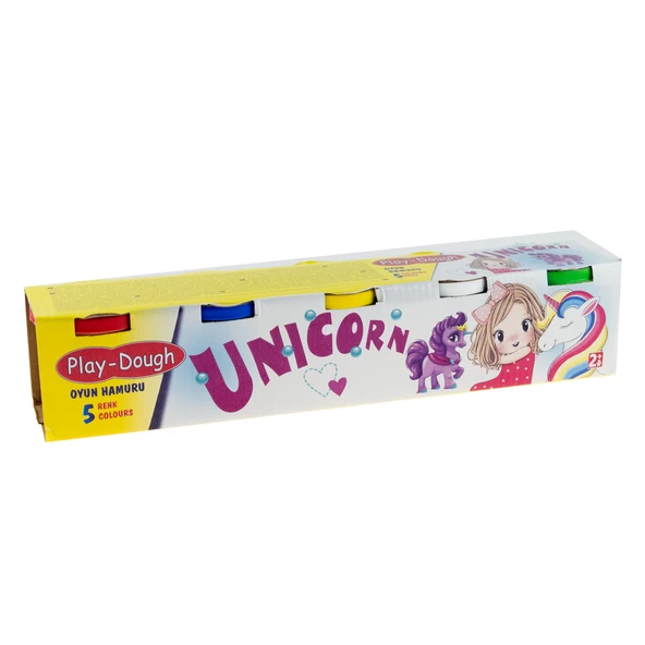 Oyun Hamuru 5 Renk Unicorn 5 100 Gram