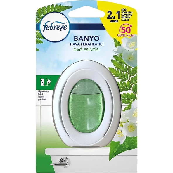 Febreze Hava Ferahlatıcı Banyo Oda Kokusu Dağ Esintisi