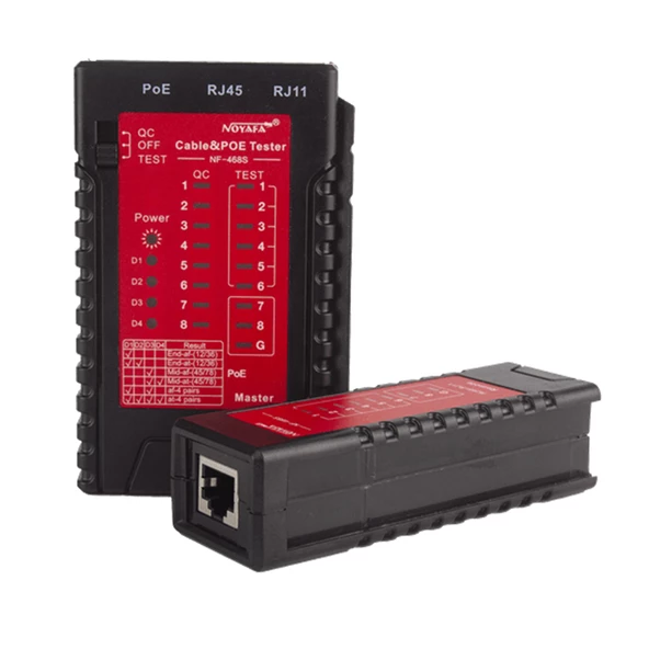 RJ45/RJ11/POE KABLO TEST CİHAZI NF-468S (4593)