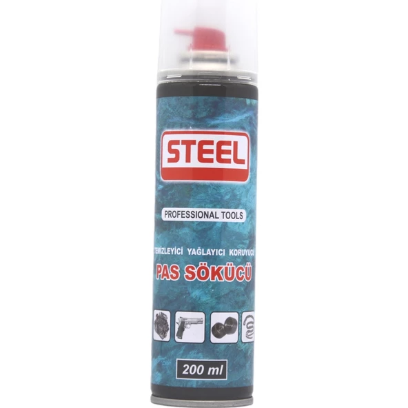 STEEL CK-3483 SPREY PAS SÖKÜCÜ 200ML (4593)