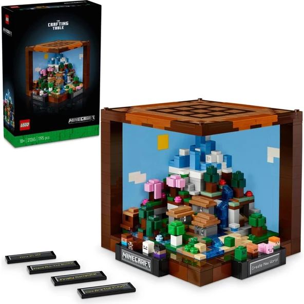 LEGO Minecraft 21265 Eşya Yapma Masası (1195 Parça) ürün görseli