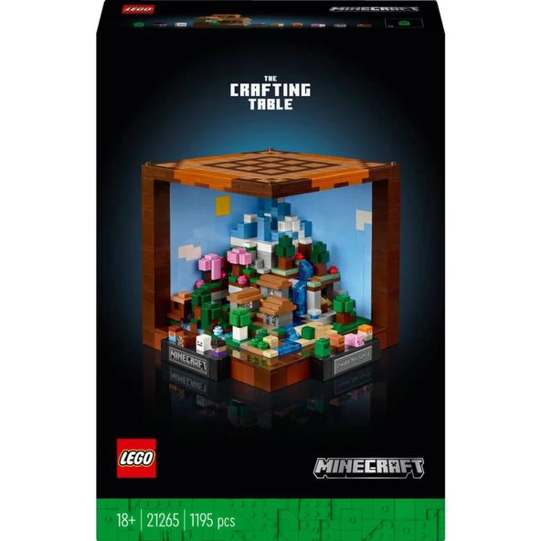 LEGO Minecraft 21265 Eşya Yapma Masası (1195 Parça) - Resim 9