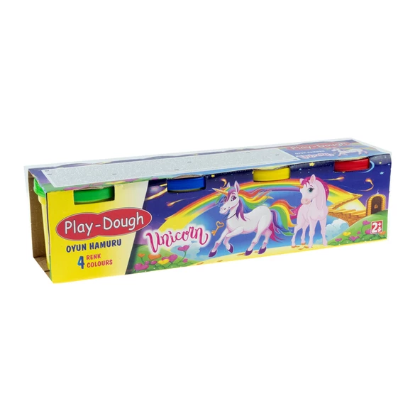 Oyun Hamuru 4 Renk Unicorn 4 100 Gram