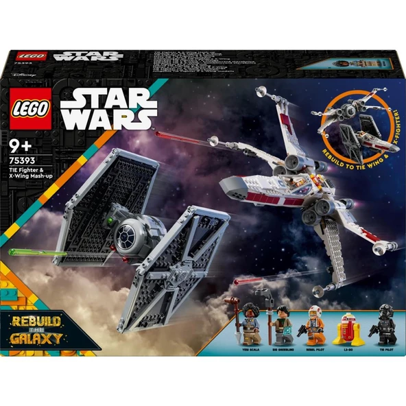LEGO Star Wars™ Tıe Fighter ve X-Wing Birleşimi 75393 (1063 Parça) - Resim 10