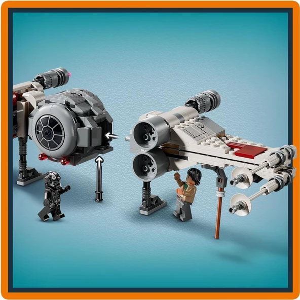 LEGO Star Wars™ Tıe Fighter ve X-Wing Birleşimi 75393 (1063 Parça) - Resim 4