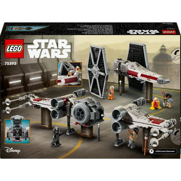 LEGO Star Wars™ Tıe Fighter ve X-Wing Birleşimi 75393 (1063 Parça) - Resim 7