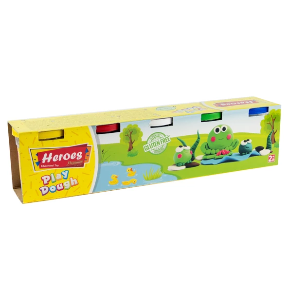 Oyun Hamuru 5 Renk Sevimli Oyun Hamuru 5 100 Gram