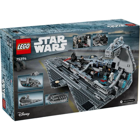 LEGO Star Wars 75394 İmparatorluk Yıldız Destroyeri (1555 Parça) - Resim 5