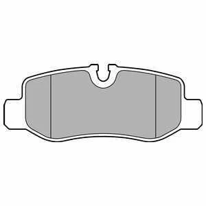 Bosch FREN BALATASI ARKA V-CLASS W447 14> VITO W447 14> ürün görseli 1