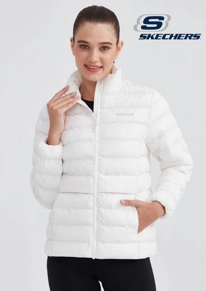 Skechers W Outerwear Pop Up Detailed Padded Jacket S231240 Günlük Kadın Mont ürün görseli