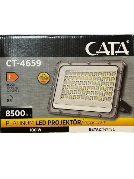 Cata CT-4659 100W 6500K (Beyaz Işık) Led Projektör (2 Adet) - 2