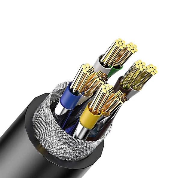 CAT7 KABLO 24AWG CCA 305 METRE SİYAH  PMCAT7305 (4593)