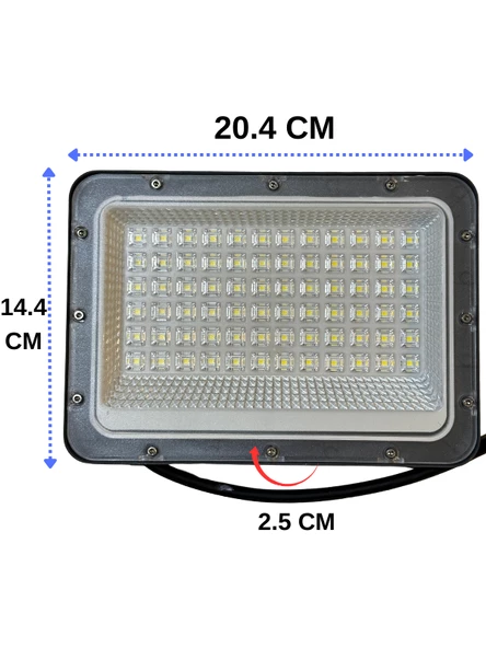Cata CT-4659 100W 6500K (Beyaz Işık) Led Projektör (8 Adet) - 3