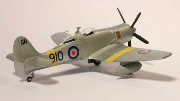 Sea Furry T-20 Pm Model Montajlı Plastik Uçak Maket Kiti - 3