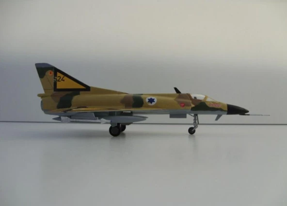 IAI Nesher PM Model Demonte Plastik Uçak Maket Kiti - 4