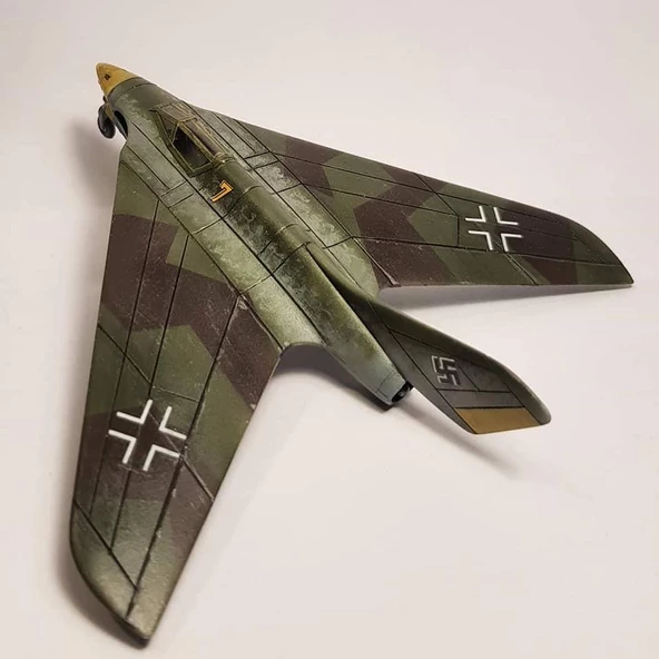 Messerschmitt P1111 Pm Model Avcı Uçağı Demonte Plastik Maketi - 6