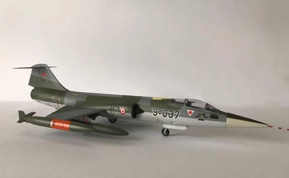 Lockheed F-104G Starfighter PM Model Demonte Plastik Uçak Maket Kiti - 2