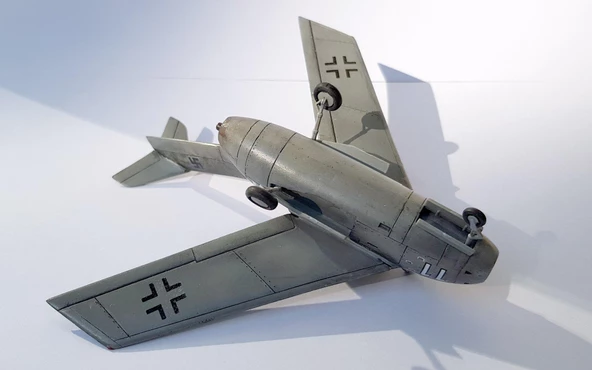 Ta-183 Focke Wolf Pm Model Savaş Uçağı Demonte Plastik Maketi - 8