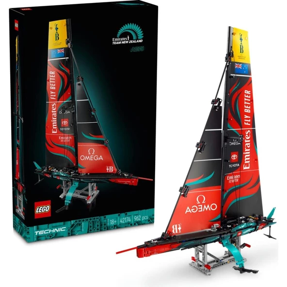 LEGO Technic 42174  Emirates Team New Zealand AC75 Yat (962 Parça)