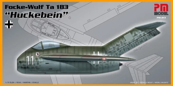 Ta-183 Focke Wolf Pm Model Savaş Uçağı Demonte Plastik Maketi