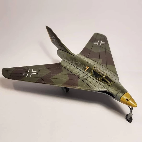 Messerschmitt P1111 Pm Model Avcı Uçağı Demonte Plastik Maketi - 4
